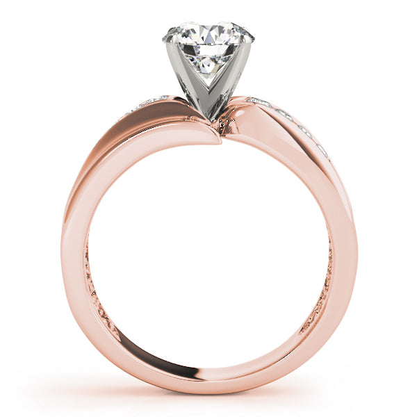 Radiant Remounts Round Diamond Engagement Ring — 9K/18K Gold & Platinum