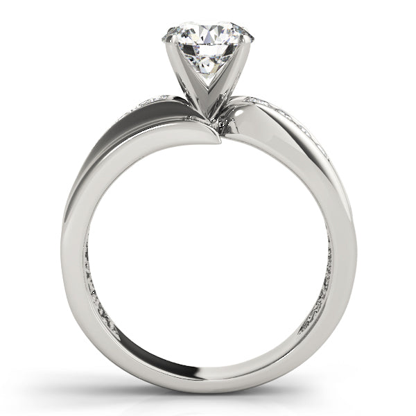 Radiant Remounts Round Diamond Engagement Ring — 9K/18K Gold & Platinum