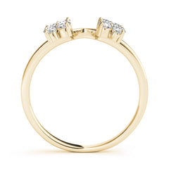 Timeless Half Round Diamond Gold Half Eternity Ring in Gold & Platinum