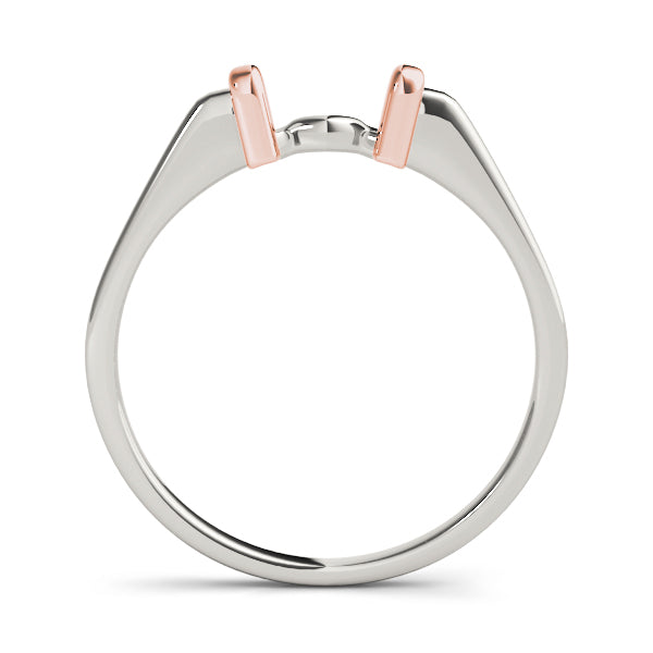 Curved Wedding Gold Band