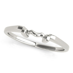 Curved Wedding Gold Band