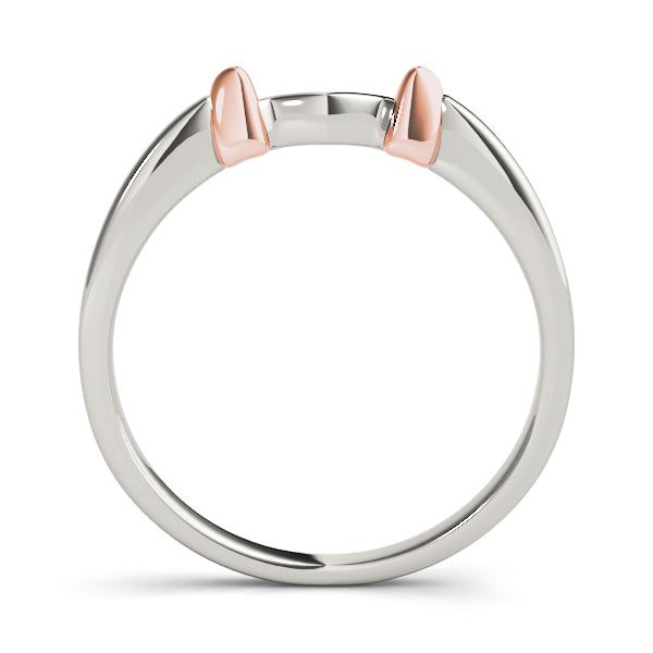 Curved Wedding Gold Band