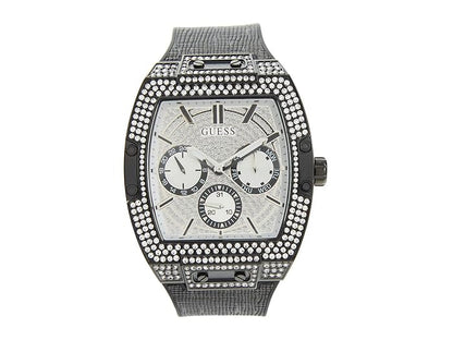 GUESS BLACK CASE BLACK SILICONE WATCH GW0048G1