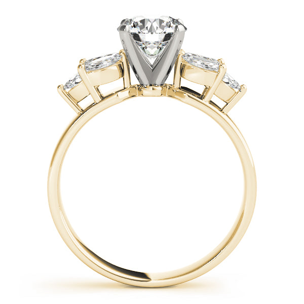 Classic Fancy Shape Marquise Diamond Engagement Ring — 9K/18K Gold & Platinum