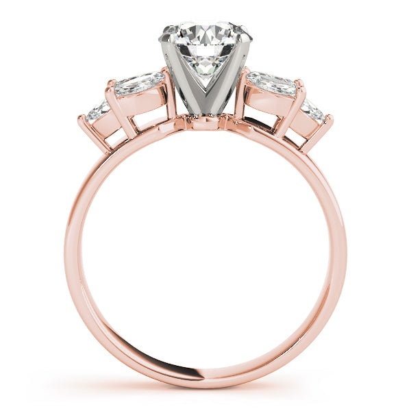 Classic Fancy Shape Marquise Diamond Engagement Ring — 9K/18K Gold & Platinum