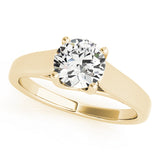 Round Cut Diamond Solitaries Engagement Ring