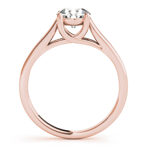 Anniversary Half Round Diamond Look Half Eternity Ring