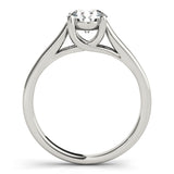 Round Cut Diamond Solitaries Engagement Ring