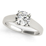 Round Cut Diamond Solitaries Engagement Ring