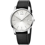 CK Calvin Klein City Date Mens Watch Black One Size