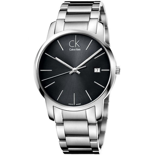 CK Calvin Klein K2g2g143 City Date Mens Watch Silver One Size