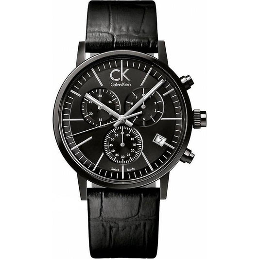 CK Calvin Klein K7627401 Post Minimal Black Dial Men's Watch One Size
