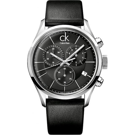 CK Calvin Klein K2h27102 Masculine Chronograph Mens Watch Black One Size