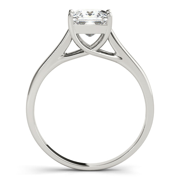 Signature Trellis Princess Diamond Engagement Ring — 9K/18K Gold & Platinum