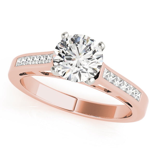 Exquisite Fancy Shape Remounts Princess Diamond Engagement Ring — 9K/18K Gold & Platinum