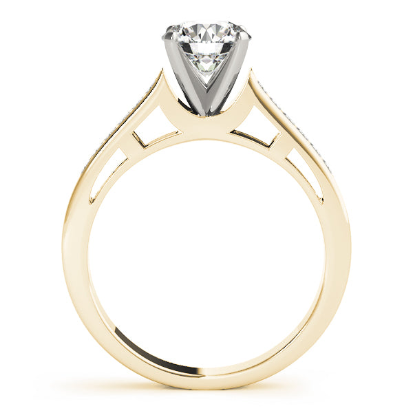 Exquisite Fancy Shape Remounts Princess Diamond Engagement Ring — 9K/18K Gold & Platinum