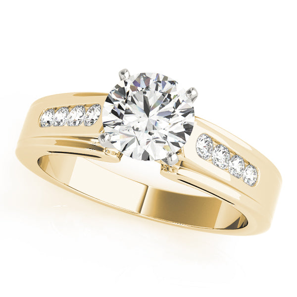 Regal Fancy Shape Remounts Princess Diamond Engagement Ring — 9K/18K Gold & Platinum