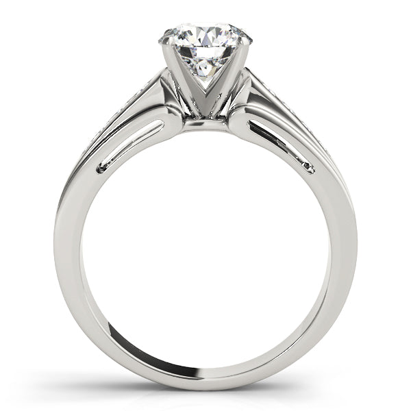 Regal Fancy Shape Remounts Princess Diamond Engagement Ring — 9K/18K Gold & Platinum