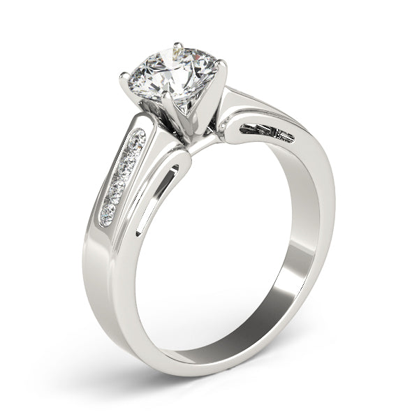 Regal Fancy Shape Remounts Princess Diamond Engagement Ring — 9K/18K Gold & Platinum