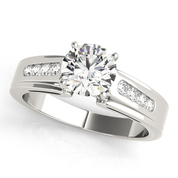 Regal Fancy Shape Remounts Princess Diamond Engagement Ring — 9K/18K Gold & Platinum