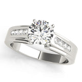 Regal Fancy Shape Remounts Princess Diamond Engagement Ring — 9K/18K Gold & Platinum