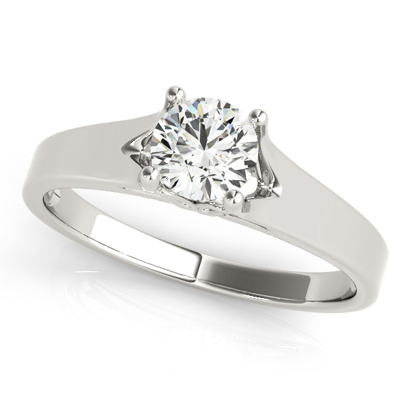 Lab-Grown Round Cut Diamond 4-Prong