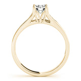 Round Cut Diamond Four-prong Engagement Ring