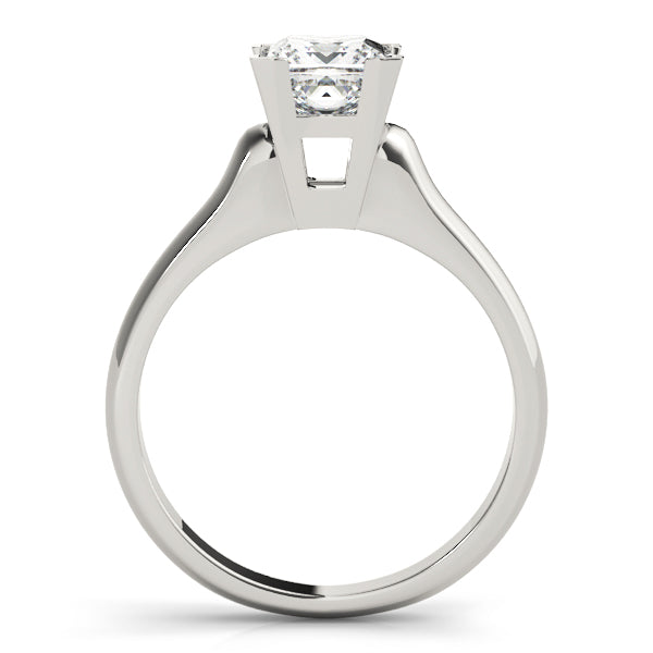 Timeless Solitaires Princess Diamond Engagement Ring — 9K/18K Gold & Platinum