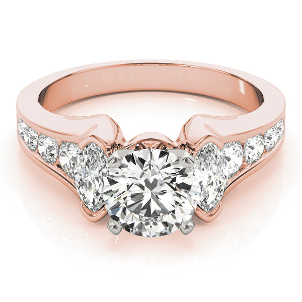 Iconic Fancy Shape Remounts Marquise Diamond Engagement Ring — 9K/18K Gold & Platinum