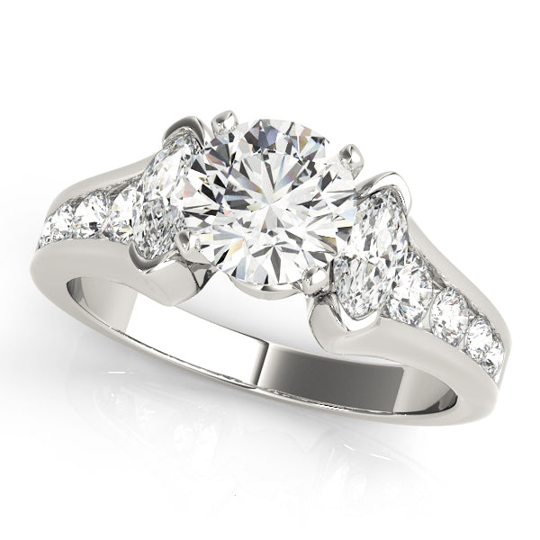 Iconic Fancy Shape Remounts Marquise Diamond Engagement Ring — 9K/18K Gold & Platinum