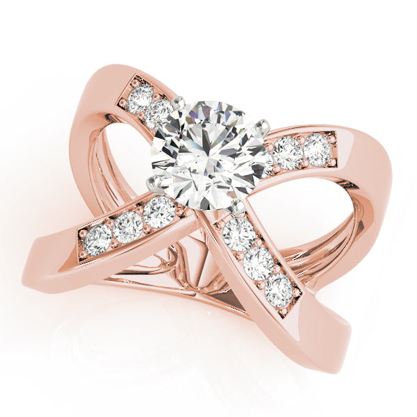 Signature Remounts Round Diamond Engagement Ring — 9K/18K Gold & Platinum
