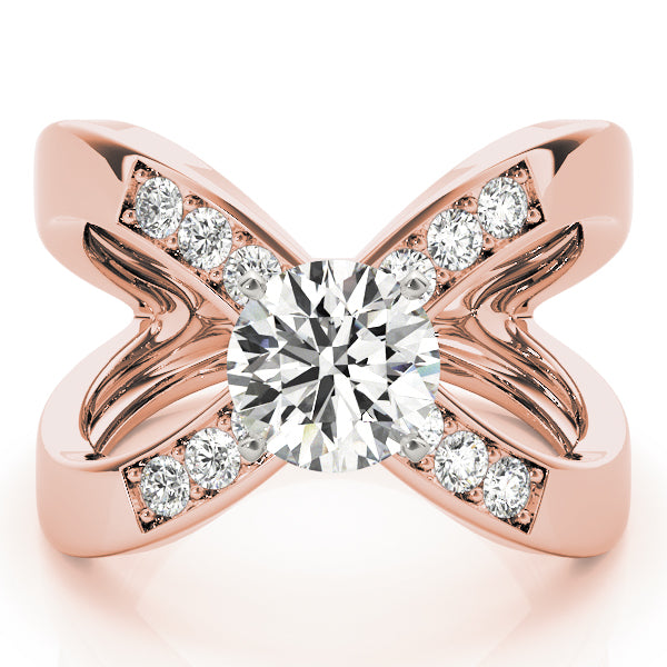 Signature Remounts Round Diamond Engagement Ring — 9K/18K Gold & Platinum
