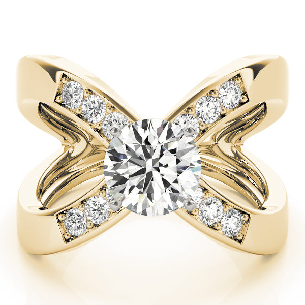 Signature Remounts Round Diamond Engagement Ring — 9K/18K Gold & Platinum