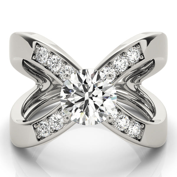Signature Remounts Round Diamond Engagement Ring — 9K/18K Gold & Platinum