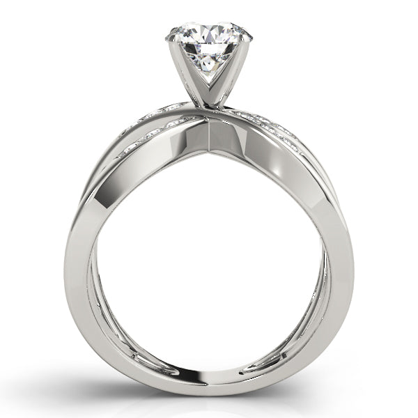 Signature Remounts Round Diamond Engagement Ring — 9K/18K Gold & Platinum