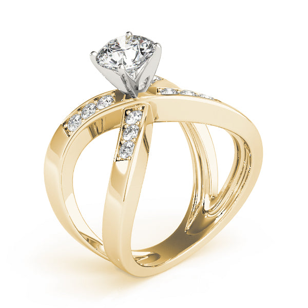 Signature Remounts Round Diamond Engagement Ring — 9K/18K Gold & Platinum
