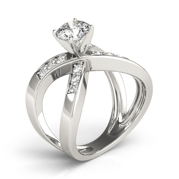 Signature Remounts Round Diamond Engagement Ring — 9K/18K Gold & Platinum