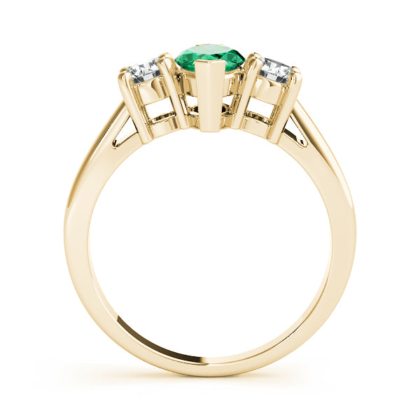 Couture Color Rings Marquise Diamond Engagement Ring — 9K/18K Gold & Platinum