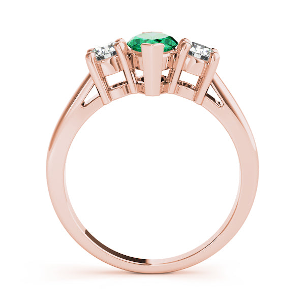 Couture Color Rings Marquise Diamond Engagement Ring — 9K/18K Gold & Platinum