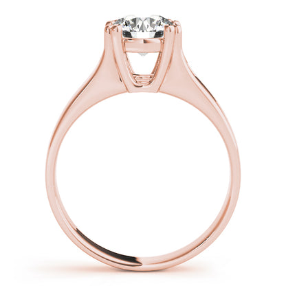 IGI Lab-Grown Round Cut Diamond 8-Prong  Engagement Ring Valentine Gift for Her.