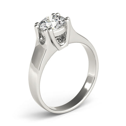 IGI Lab-Grown Round Cut Diamond 8-Prong  Engagement Ring Valentine Gift for Her.