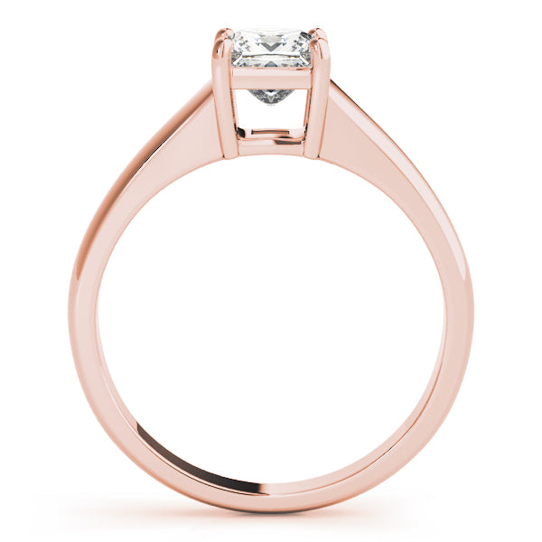 Artisan Solitaires Princess Diamond Engagement Ring — 9K/18K Gold & Platinum