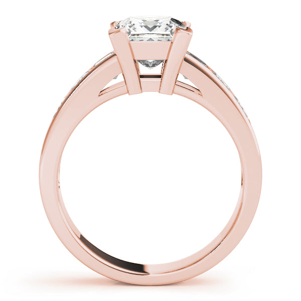 Eternal Fancy Shape Remounts Princess Diamond Engagement Ring — 9K/18K Gold & Platinum