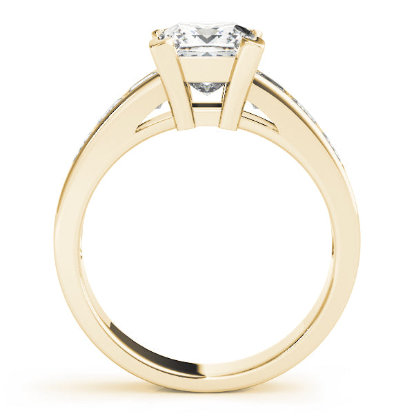 Eternal Fancy Shape Remounts Princess Diamond Engagement Ring — 9K/18K Gold & Platinum