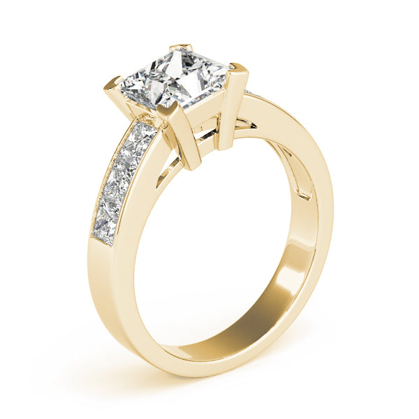 Eternal Fancy Shape Remounts Princess Diamond Engagement Ring — 9K/18K Gold & Platinum