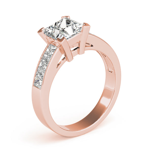 Eternal Fancy Shape Remounts Princess Diamond Engagement Ring — 9K/18K Gold & Platinum