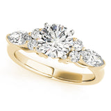 Splendid Fancy Shape Remounts Marquise Diamond Engagement Ring — 9K/18K Gold & Platinum