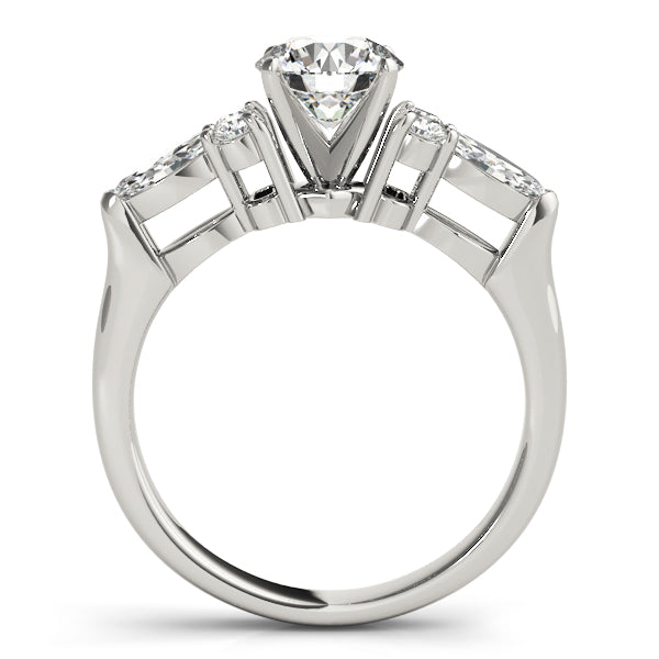 Splendid Fancy Shape Remounts Marquise Diamond Engagement Ring — 9K/18K Gold & Platinum