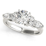 Splendid Fancy Shape Remounts Marquise Diamond Engagement Ring — 9K/18K Gold & Platinum