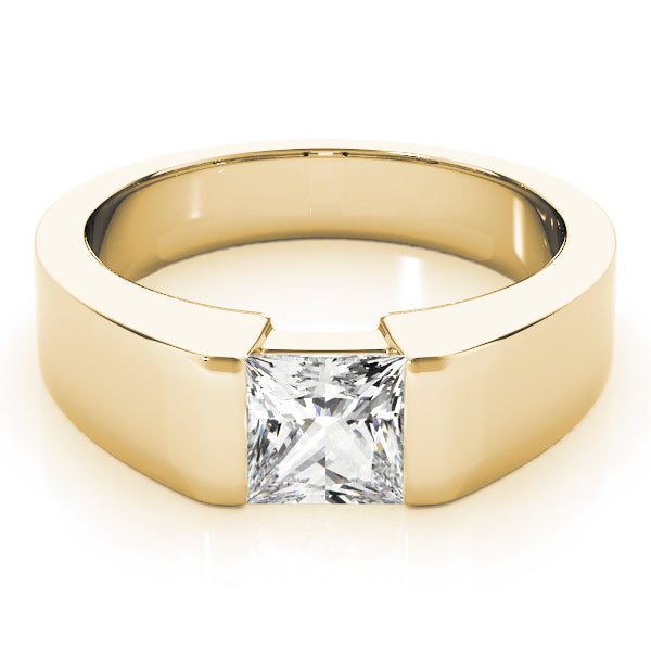 Signature Solitaires Princess Diamond Engagement Ring — 9K/18K Gold & Platinum